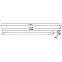 RADIUM Tubo LED T5 DC-TUBE LED T5 NEO� 14/24 840/G5 - 549MM mate G5 10W 1800lm 4000K 220� CRI 80-89 regulable