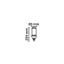 RADIUM Reemplazo de LED para lámparas reflectoras de halógeno HPM HRL125 E40 41W 6000lm 4000K CRI 80-89 
