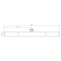 RADIUM L�mpara de l�nea S14d RaLEDina RL-RAL1 60 S14d 4,9W 450lm 2700K 200� CRI >90 regulable