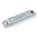 Controlador de LED DC DRIVER ON-OFF 30W/700MA corriente constante, conmutable, gris plateado