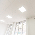 RADIUM LED panel STAR 600 DALI UGR<19 DALI controllable, CCT Switch, UGR < 19, multipower