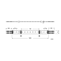 RADIUM Radium LED Strip RaLED Colormix Star 700, IP00, 24Vdc, 70 LED/m, 12W/m RGB/W 700lm/m 120°, customizable x 1.2cm