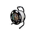 Tira LED VARDAFLEX AC WORK LIGHT / 15M DRUM 830 con enchufe, con asa blanco