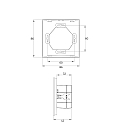 Rutec Regulador t�ctil AC-DMX TOUCHPANEL RGBW RGBW