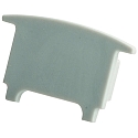 Tapa final COLLAR PROFILE HIGH alto, cerrado, aluminio