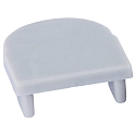 Tapa final PFH415 / PFH418 (COMBINED WITH COVER PFH891) cerrado, gris