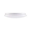SIGOR Luminaria de superficie MOON CCT Switch, conmutable IP44, blanco 