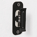 Mexlite Luminaria de pared NOV� giratorio, inclinable E27 IP20, verde, negro regulable