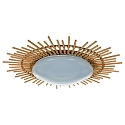 anne light & home AN Ceiling luminaire AURA, Bambusring, white