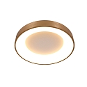 Luminaria de techo RINGLEDE - � 38CM redondo, medio, directo / indirecto IP20, dorado regulable