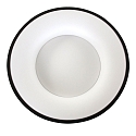 Luminaria de techo RINGLEDE - � 48CM grande, redondo, directo / indirecto IP20, negro mate regulable