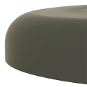 Steinhauer pendant luminaire KRISIP down, 1 flame, flat E27 IP20, grey, mat dimmable