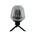 table lamp REFLEXION - � 14CM 1 flame, with switch, with plug E27 IP20, black matt 
