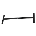Mexlite pendant luminaire BUCKLEY 4 flames, with shelf E27 IP20, black matt dimmable