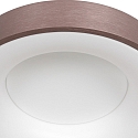 Luminaria de techo RINGLEDE - � 30CM peque�o, redondo, directo / indirecto IP20, negro mate regulable