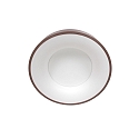 Luminaria de techo RINGLEDE - � 30CM peque�o, redondo, directo / indirecto IP20, negro mate regulable