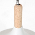 Mexlite pendant luminaire BJORR 3 flames E27 IP20, white matt dimmable