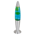 Luminaria de mesa VOLCAN con interruptor, c�nico E14 IP20, acero cepillado 