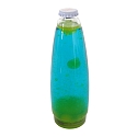 Mexlite Luminaria de mesa VOLCAN con interruptor, c�nico E14 IP20, acero cepillado 