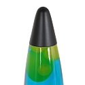 Mexlite Luminaria de mesa VOLCAN con interruptor, c�nico E14 IP20, negro mate 