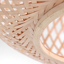 anne light & home ceiling luminaire MAZE E27 IP20, bamboo light dimmable