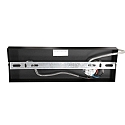 Mexlite wall and ceiling luminaire ORNOIR 2 flames, adjustable E14 IP20, black matt dimmable