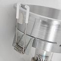recessed luminaire P�LITE SPOT round, rigid, set back GU10 IP20, steel brushed dimmable