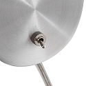 Luminaria de pared UPROUND de 1 llama GU10 IP20, acero 