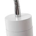 Mexlite Luminaria de pared UPROUND de 1 llama GU10 IP20, blanco 