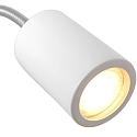 Mexlite Luminaria de pared UPROUND de 1 llama GU10 IP20, blanco 