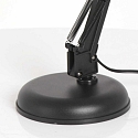 Mexlite Luminaria de mesa STUDY inclinable E27 IP20, negro