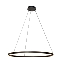 Steinhauer pendant luminaire RINGLUX up / down IP20, black dimmable