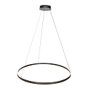 Steinhauer pendant luminaire RINGLUX up / down IP20, black dimmable