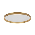 Luminaria de techo FLADY Arriba-Abajo IP20, dorado regulable