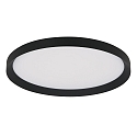 Luminaria de techo FLADY Arriba-Abajo IP20, negro regulable