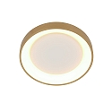 Steinhauer Luminaria de techo RINGLEDE IP20, dorado regulable