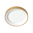 Steinhauer Luminaria de techo RINGLEDE IP20, dorado regulable