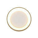 Steinhauer Luminaria de techo RINGLEDE IP20, dorado regulable