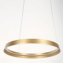 Steinhauer Luminaria colgante RINGLUX IP20, dorado regulable