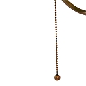 Luminaria de mesa ANCILLA de 1 llama E27 IP20, verde, color bronce regulable