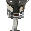 Luminaria de apriete SPRING con interruptor, con enchufe, ajustable E27 IP20, negro mate 