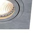 recessed luminaire PÉLITE SPOT swivelling, square GU10 IP20