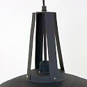 Mexlite Mexlite Pendant luminaire EDEN, 1 flame, 42cm, black