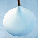 Mexlite Mexlite Pendant luminaire BJORR, 1 flame, 30cm, white