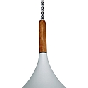 Mexlite Mexlite Pendant luminaire BJORR, 1 flame, 30cm, white