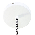 Mexlite Mexlite Pendant luminaire BJORR, 1 flame, 30cm, white