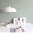 Mexlite Mexlite Pendant luminaire BJORR, 1 flame, 45cm, white