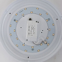 outdoor ceiling luminaire GALAXY large, round, switchable, cambered IP44