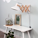anne light & home AN Wall luminaire WOODY, 1 flame, beech