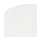 Steinhauer Pantalla KAPPEN - Ø 20CM alto, cilíndrico, blanco